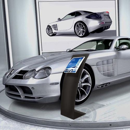 Информационное табло для интерьера - MCFT : AUTO SHOWROOM - Vista System - из стали