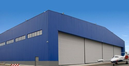 Сборное здание - AIRCRAFT HANGAR - ASTRON - модульное / из гальванизированной стали / металлический каркас