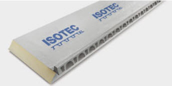 Термическая изоляция - ISOTEC® XL - BRIANZA PLASTICA - из пенополиуретана / на жесткой панели
