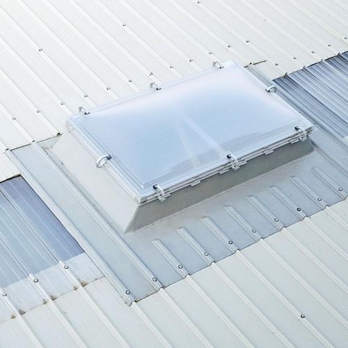 Световой купол из стекла - K160 FX VELA SERIES - CAODURO - из поликарбоната / изогнутый / усиленный