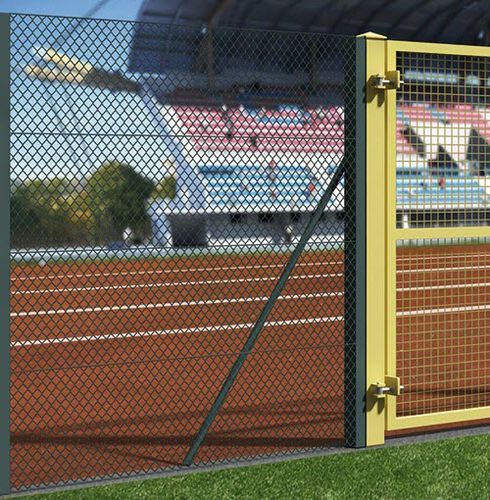 Металлическая сетка из гальванизированной стали - REPLAX T SPORT - CAVATORTA - для заграждения / с квадратной сеткой