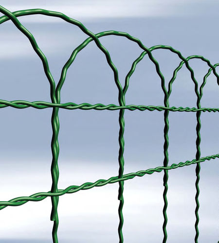 Металлическая сетка из гальванизированной стали - ARCOPLAX - CAVATORTA - для заграждения / с квадратной сеткой
