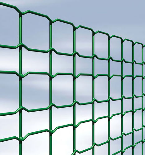 Стальная электросварная металлическая сетка - DECOPLAX EVOLUZIONE - CAVATORTA - из гальванизированной стали / для заграждения / с квадратной сеткой