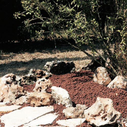 Гравий из травертина - PUGLIESE ROCK - CAVE RIUNITE - Fior di tufo - для внешнего пространства