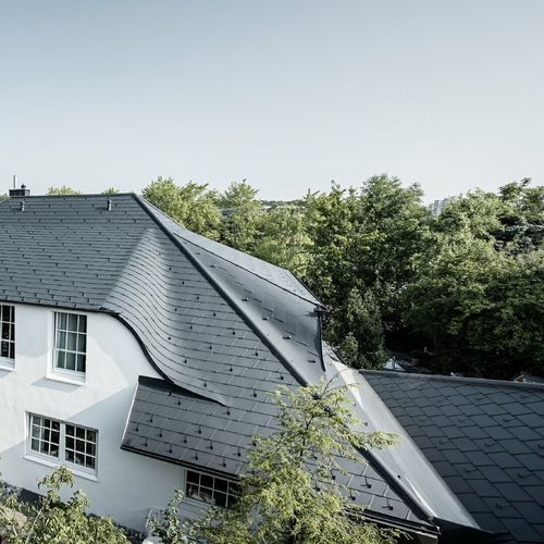 Плоская черепица - DS.19 SHINGLE - PREFA Aluminiumprodukte GmbH - из алюминия / небольшая форма / красная