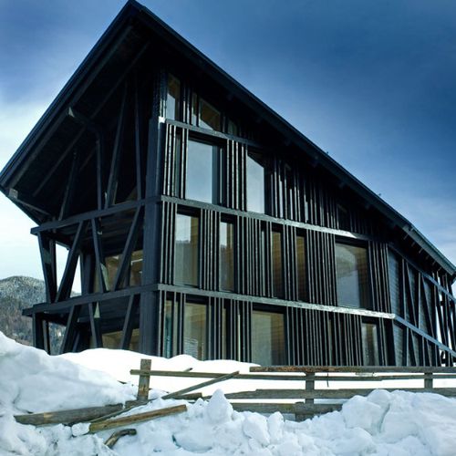 Сборный дом - ALPINE VILLA - Riko Hiše - экологический / энергосберегающий / классический