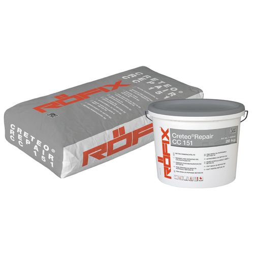 Строительный раствор для ремонта - CRETEO®REPAIR CC 151 - ROEFIX - для затирки / для защиты / для бетона