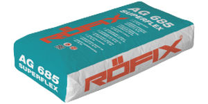 Цементный клей для плиточного пола - AG 685 SUPERFLEX S2 - ROEFIX