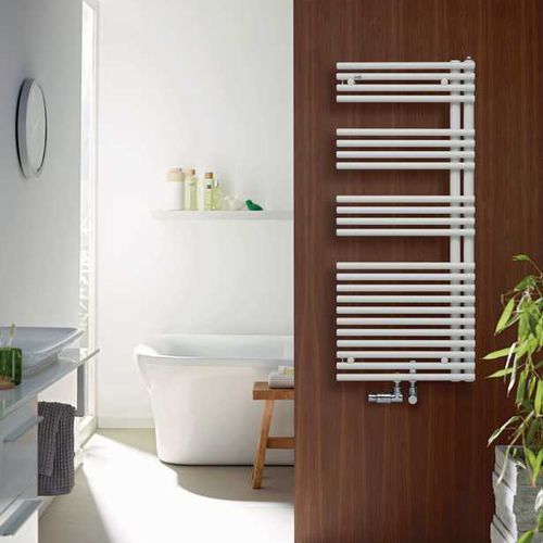 Электрический полотенцесушитель - FORMA ASYM - Zehnder - на горячей воде / 501 w...750 w / 0...500 w