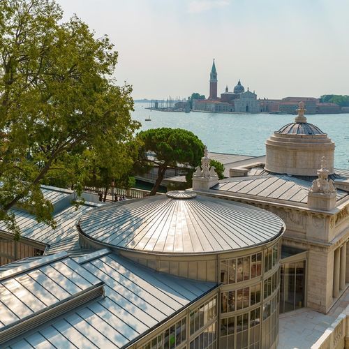 Скатная крыша - ROYAL GARDENS OF VENICE - ZINTEK - из титан-цинкового сплава / имитация металла / герметичная