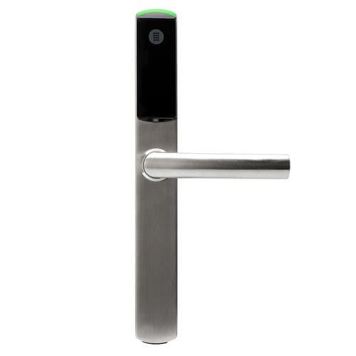 Электронный врезной замок - OS SLIM - OMNITEC SYSTEMS, S.L. - с ручкой / с бесконтактной картой / для двери