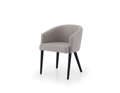 Современный cтул - LILI - HMD Furniture - для интерьера / из ткани / из цельной древесины