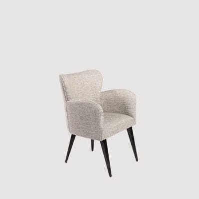 Современный cтул для столовых - MOMA  - HMD Furniture - для интерьера / из ткани / из орехового дерева