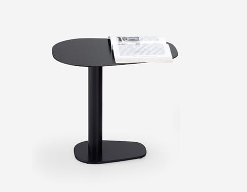 Современный вспомогательный столик - DUCK - HMD Furniture - из орехового дерева / из цельной древесины / из железа
