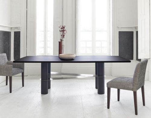 Современный обеденный стол - PADDA - HMD Furniture - из дуба / из орехового дерева / из лакированной МДФ