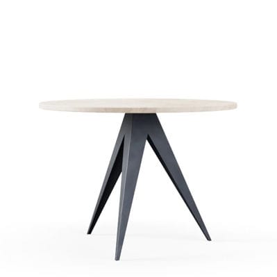 Современный обеденный стол - ARISTO - HMD Furniture - из дуба / из орехового дерева / из лакированной МДФ