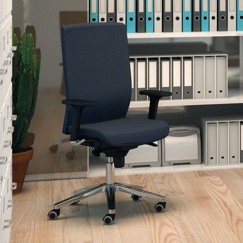 Современный стул для офиса - OFFICE405 - SEANROYALE - для интерьера / из ткани / из кожи