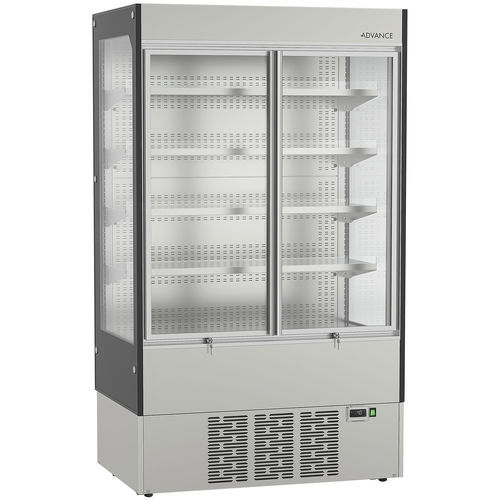 Вертикальная холодильная витрина - ADVANCE MD K 120 BG KG E - Hoshizaki - полочная / для торговли / из нержавеющей стали