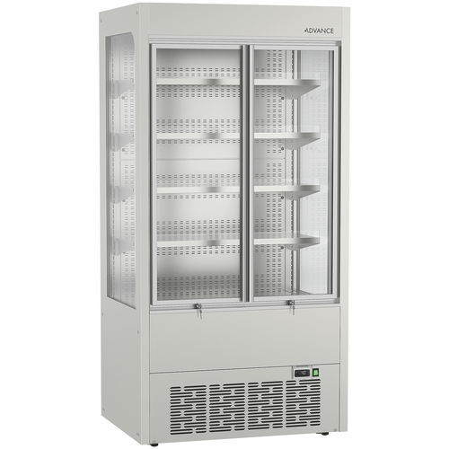 Вертикальная холодильная витрина - ADVANCE MD K 100 HG KG E - Hoshizaki - полочная / для торговли / из нержавеющей стали