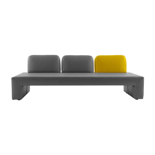 Компактный диван - BENCH - INVENTA contract - современный / из хлопка / из акриловой ткани