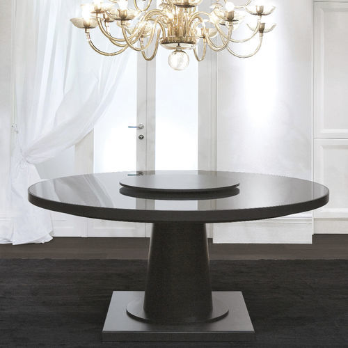 Современный стол - SEGUSO - CASTAGNA CUCINE - из дерева / из стекла / с основанием из древесины