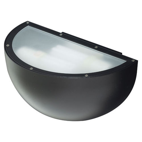 Современный настенный светильник - QUARTO DI SFERA - SIDE ILLUMINAZIONE SPA - для наружного применения / из литого алюминия / из закаленного стекла