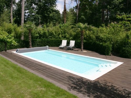 Автоматическое покрытие для бассейна - ROLDECK SOLAR EASYCOVER - Starline - для обеспечения безопасности / с солнечным коллектором
