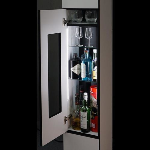 Барная стойка для профессионального использования - MINIBAR-Option - ZEITCRAFT - уникальный дизайн / из дерева / из стекла
