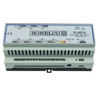 Блок интерфейса на DIN-рейке - PL9674 - Sonelco - для телекоммуникации / ТСОП