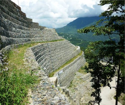 Подпорная стена из камня - TERRAMESH&reg; - Maccaferri - из армированного грунта / дорожная
