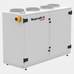 Теплопреобразователь для домашнего использования - SUPRABOX COMFORT (V) - Rosenberg Ventilatoren - для домов / энергосберегающий / с рекуперацией энергии