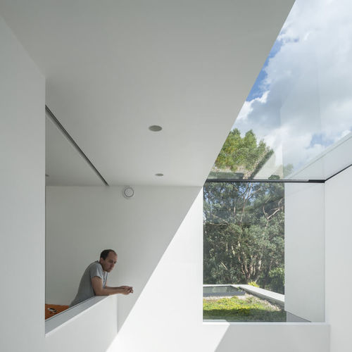 Фонарь для фасада - FLUSHGLAZE EAVES - Glazing Vision - для остекления / для плоской крыши / с петельным крюком
