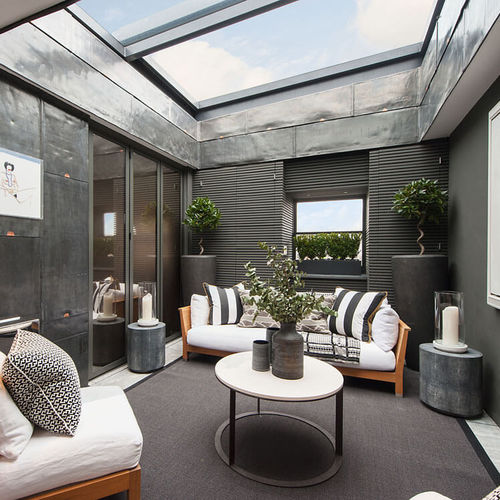 Мансардное окно из металла - ROOFLIGHT - Glazing Vision - раздвижное / с двойным остеклением / с термовкладышем