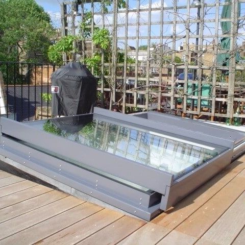 Мансардное окно из металла - ROOFLIGHT - Glazing Vision - неподвижное / раздвижное / с двойным остеклением