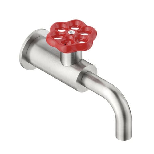 Настенный однорычажный смеситель - VOX25310Z - Neve rubinetterie - для поверхностей / из нержавеющей стали / для наружного применения