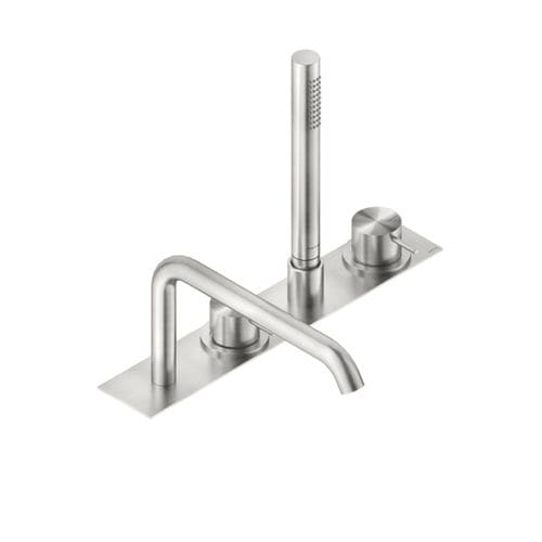 Однорычажный смеситель для ванны - ZEX5940B - Neve rubinetterie - настольный / из нержавеющей стали / для ванной комнаты