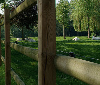 Стойка для перегородки - RURAL - Collstrop Garden