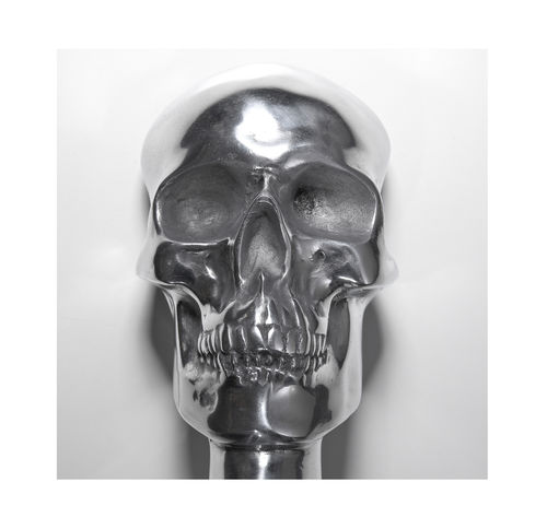 Дверная стационарная дверная ручка - SKULL - Philip Watts Design - из латуни / из алюминия / из бронзы