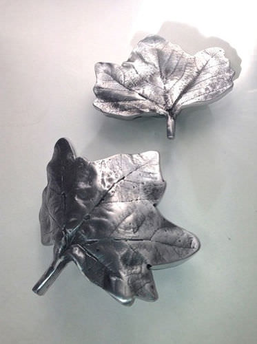Дверная ручка - LEAF - Philip Watts Design - из латуни / из алюминия / из бронзы