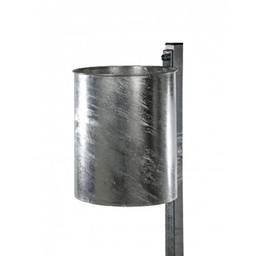 Общественный мусорный контейнер - 7019-00 - Metallwerke Renner GmbH - напольный / из гальванизированной стали / из стали, покрытой порошком
