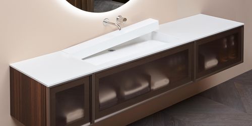 Столешница для раковины из Corian® - OPENSLOT - ANTONIO LUPI