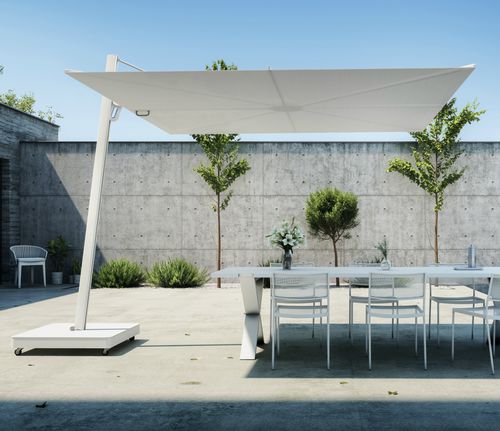 Квадратный зонт от солнца - Versa UX ARCHITECTURE - Umbrosa - со смещением / направляемый / из Sunbrella®