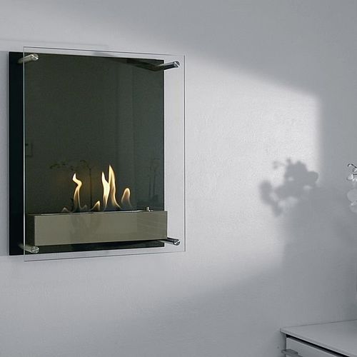 Камин на биоэтаноле - ATLANTIC TOWER - Decoflame - настенный / Односторонний / с открытой топкой