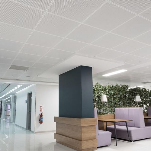 Подвесной потолок из гальванизированной стали - AP 102 - Apton Partitioning Limited - из плит / для офиса / для гостиной