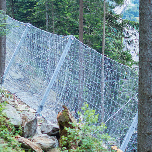 Защитный барьер сталь - ROCKFALL BARRIERS - PFEIFER
