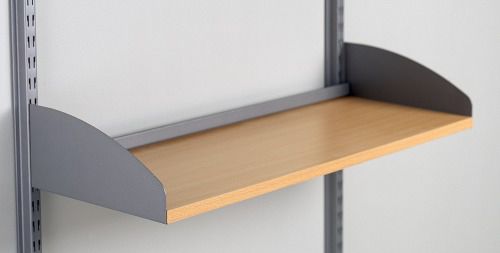 Настенный стеллаж - 9200000 - AB HYLLTEKNIK - современный / из бука / для торговли