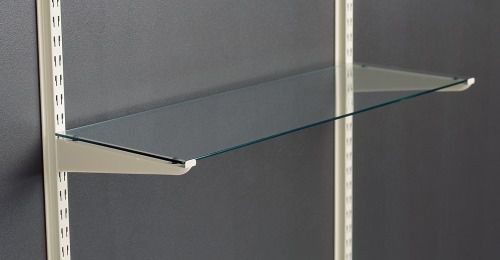 Настенный стеллаж - 43308 - AB HYLLTEKNIK - современный / из стекла / для профессионального использования