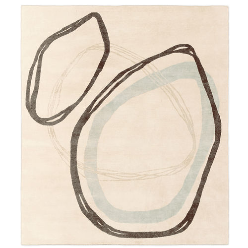 Современный ковер - ABSTRACTION BRUTE  - Galerie Diurne - с рисунком / из шерсти / прямоугольный