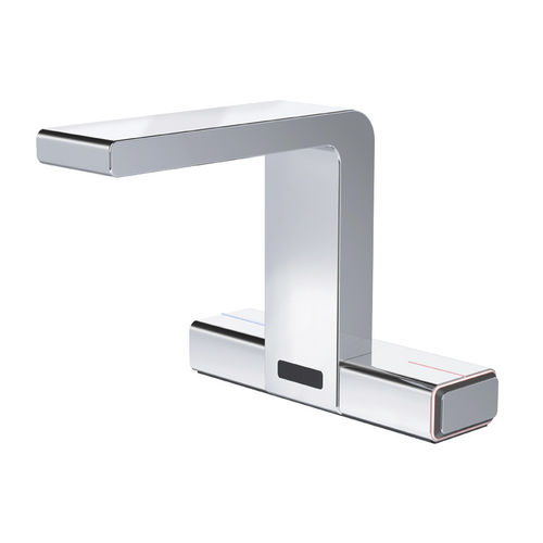 Однорычажный смеситель для раковины - SENSO: 155.010.11 - HighTech Design Products AG - настольный / инфракрасный / из хромированной латуни