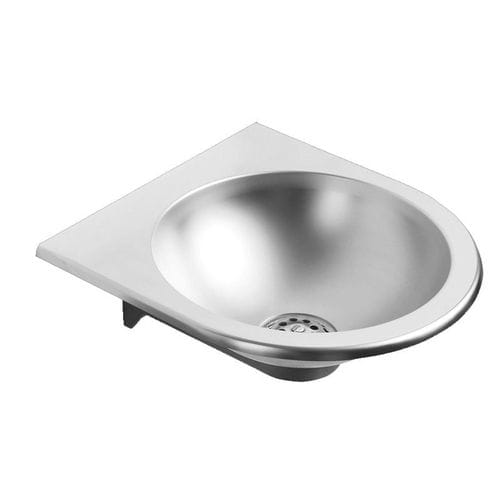 Подвесная раковина - ROSTOCK: CONT01211211400 - HighTech Design Products AG - из нержавеющей стали / современная